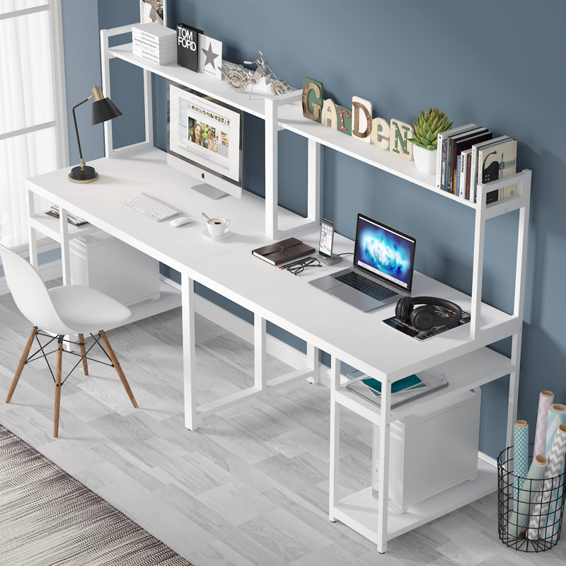 Inbox Zero Desk with Hutch & Reviews Wayfair